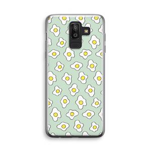 CaseCompany Spiegeleitjes: Samsung Galaxy J8 (2018) Transparant Hoesje