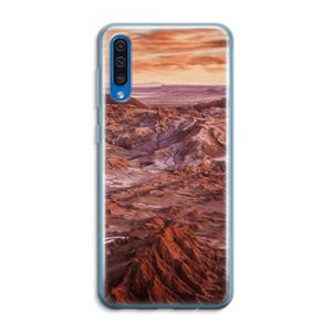 CaseCompany Mars: Samsung Galaxy A50 Transparant Hoesje