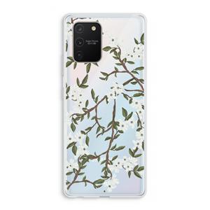 CaseCompany Blossoming spring: Samsung Galaxy S10 Lite Transparant Hoesje