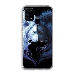 CaseCompany Brotherhood: Samsung Galaxy M31 Transparant Hoesje