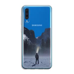 CaseCompany Wanderlust: Samsung Galaxy A50 Transparant Hoesje