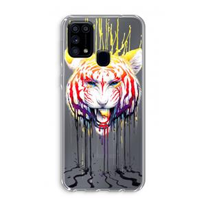 CaseCompany Fading: Samsung Galaxy M31 Transparant Hoesje