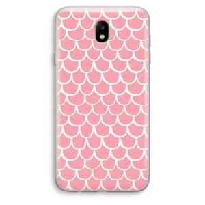 CaseCompany Dakpannetjes: Samsung Galaxy J7 (2017) Transparant Hoesje