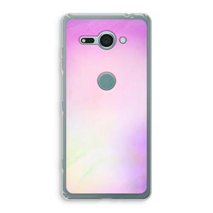 CaseCompany Flow mist pastel: Sony Xperia XZ2 Compact Transparant Hoesje