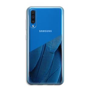 CaseCompany Pauw: Samsung Galaxy A50 Transparant Hoesje
