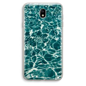 CaseCompany Weerkaatsing water: Samsung Galaxy J7 (2017) Transparant Hoesje