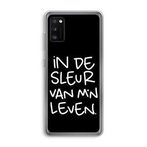 CaseCompany De Sleur: Samsung Galaxy A41 Transparant Hoesje