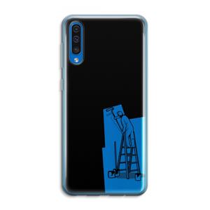 CaseCompany Musketon Painter: Samsung Galaxy A50 Transparant Hoesje