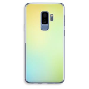 CaseCompany Minty mist pastel: Samsung Galaxy S9 Plus Transparant Hoesje