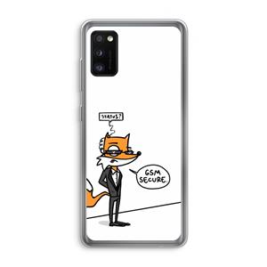CaseCompany GSM secure: Samsung Galaxy A41 Transparant Hoesje
