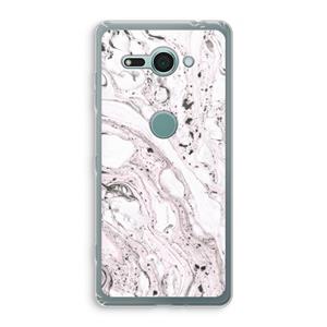 CaseCompany Mengelmoes: Sony Xperia XZ2 Compact Transparant Hoesje