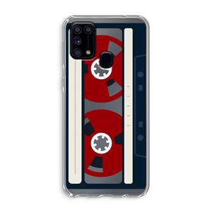 CaseCompany Here's your tape: Samsung Galaxy M31 Transparant Hoesje