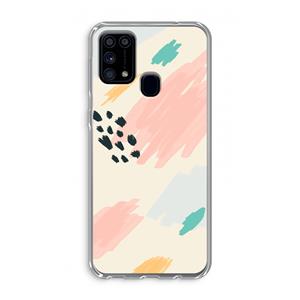 CaseCompany Sunday Chillings: Samsung Galaxy M31 Transparant Hoesje