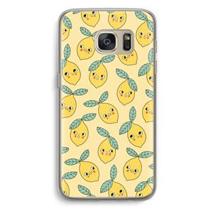 CaseCompany Citroenen: Samsung Galaxy S7 Transparant Hoesje