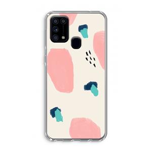 CaseCompany Monday Surprise: Samsung Galaxy M31 Transparant Hoesje