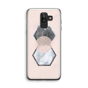 CaseCompany Creatieve toets: Samsung Galaxy J8 (2018) Transparant Hoesje