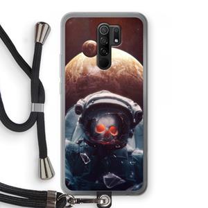 CaseCompany Voyager: Xiaomi Redmi 9 Transparant Hoesje met koord