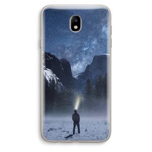 CaseCompany Wanderlust: Samsung Galaxy J7 (2017) Transparant Hoesje