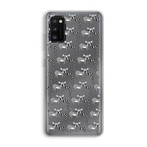 CaseCompany Makis: Samsung Galaxy A41 Transparant Hoesje