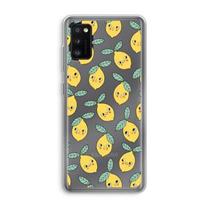 CaseCompany Citroenen: Samsung Galaxy A41 Transparant Hoesje