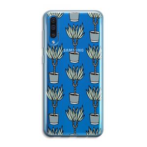 CaseCompany Boompje: Samsung Galaxy A50 Transparant Hoesje