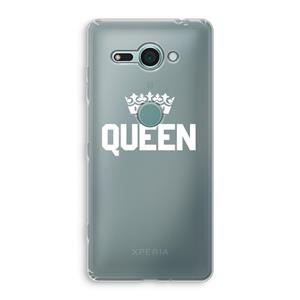 CaseCompany Queen zwart: Sony Xperia XZ2 Compact Transparant Hoesje