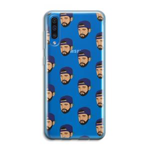 CaseCompany Drake Away: Samsung Galaxy A50 Transparant Hoesje