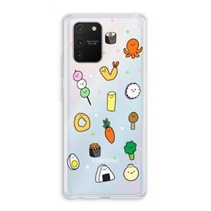 CaseCompany Happy bento friends: Samsung Galaxy S10 Lite Transparant Hoesje