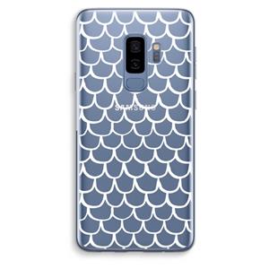 CaseCompany Dakpannetjes: Samsung Galaxy S9 Plus Transparant Hoesje