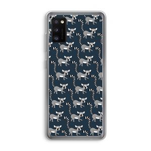 CaseCompany Makis: Samsung Galaxy A41 Transparant Hoesje