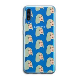 CaseCompany King Kylie: Samsung Galaxy A50 Transparant Hoesje