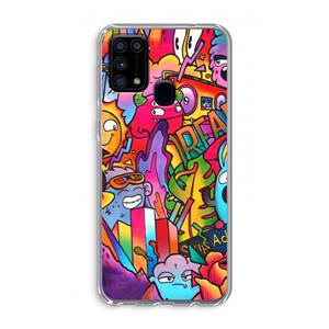CaseCompany Dreams: Samsung Galaxy M31 Transparant Hoesje