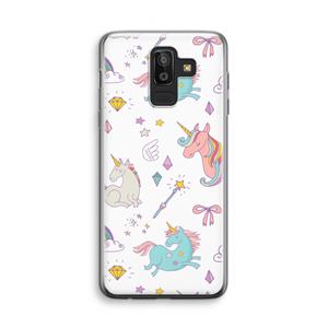 CaseCompany Fantasiewereld: Samsung Galaxy J8 (2018) Transparant Hoesje