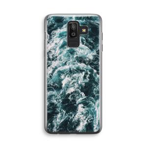 CaseCompany Zee golf: Samsung Galaxy J8 (2018) Transparant Hoesje