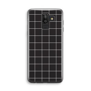 CaseCompany Rooster 2: Samsung Galaxy J8 (2018) Transparant Hoesje