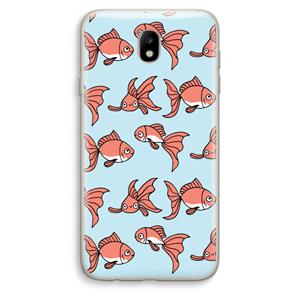 CaseCompany Blub: Samsung Galaxy J7 (2017) Transparant Hoesje
