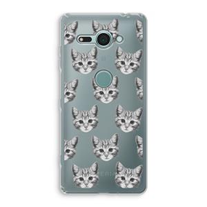 CaseCompany Kitten: Sony Xperia XZ2 Compact Transparant Hoesje