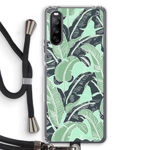CaseCompany This Sh*t Is Bananas: Sony Sony Xperia 10 III Transparant Hoesje met koord