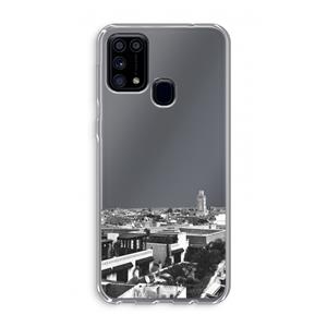 CaseCompany Marrakech Skyline : Samsung Galaxy M31 Transparant Hoesje