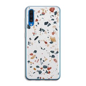 CaseCompany Terrazzo N°4: Samsung Galaxy A50 Transparant Hoesje