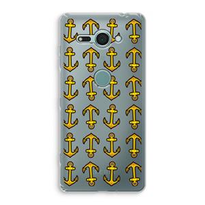CaseCompany Musketon Anchor: Sony Xperia XZ2 Compact Transparant Hoesje