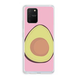 CaseCompany Avocado: Samsung Galaxy S10 Lite Transparant Hoesje