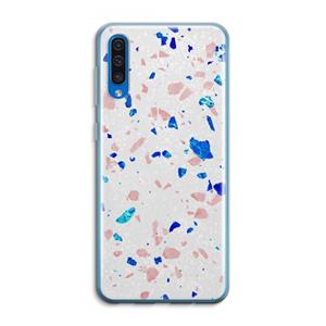CaseCompany Terrazzo N°6: Samsung Galaxy A50 Transparant Hoesje