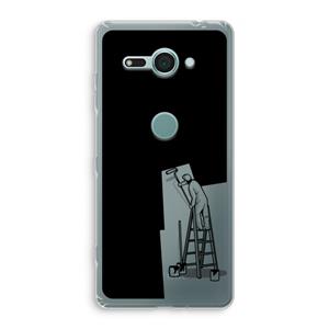 CaseCompany Musketon Painter: Sony Xperia XZ2 Compact Transparant Hoesje