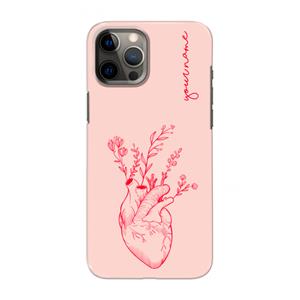 CaseCompany Blooming Heart: Volledig geprint iPhone 12 Pro Max Hoesje