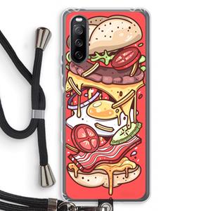 CaseCompany Diet Coke Please: Sony Sony Xperia 10 III Transparant Hoesje met koord