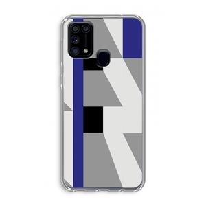 CaseCompany Gestalte 2: Samsung Galaxy M31 Transparant Hoesje