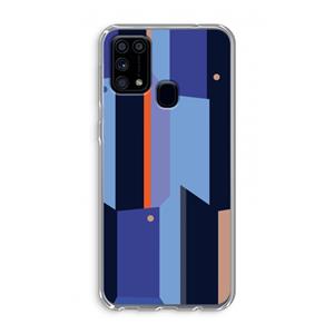 CaseCompany Gestalte 3: Samsung Galaxy M31 Transparant Hoesje
