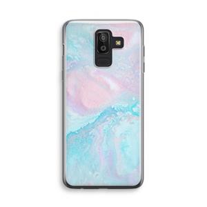 CaseCompany Fantasie pastel: Samsung Galaxy J8 (2018) Transparant Hoesje