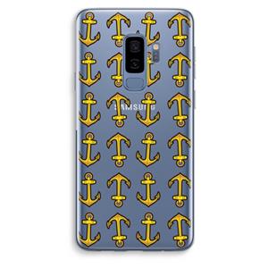 CaseCompany Musketon Anchor: Samsung Galaxy S9 Plus Transparant Hoesje